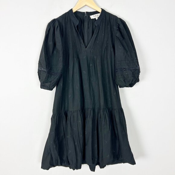 Sea New York Loren Tunic Mini Dress Bubble Hem Relaxed Polished Size Small Women - Picture 2 of 6